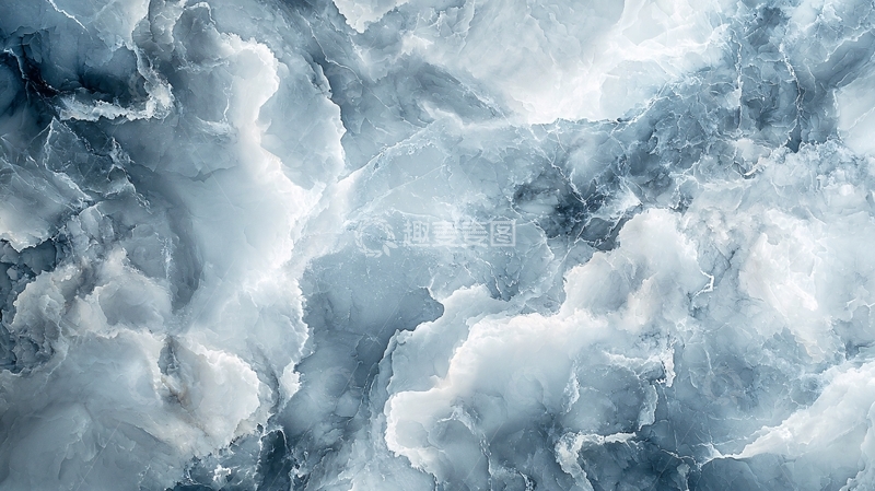高清大图下载【趣麦麦图】冰川纹理
