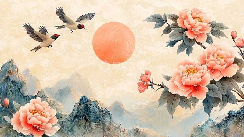 高清大图下载【趣麦麦图】水墨丹青