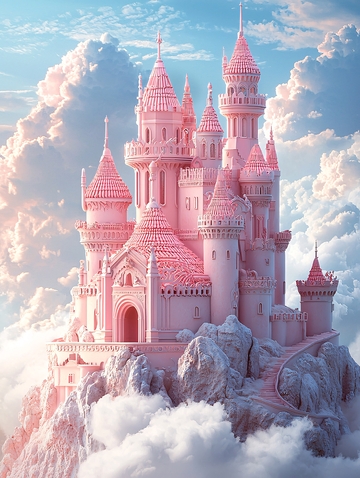 粉色城堡