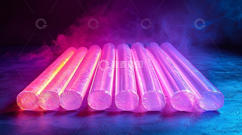 高清大图下载【趣麦麦图】炫彩霓虹灯管