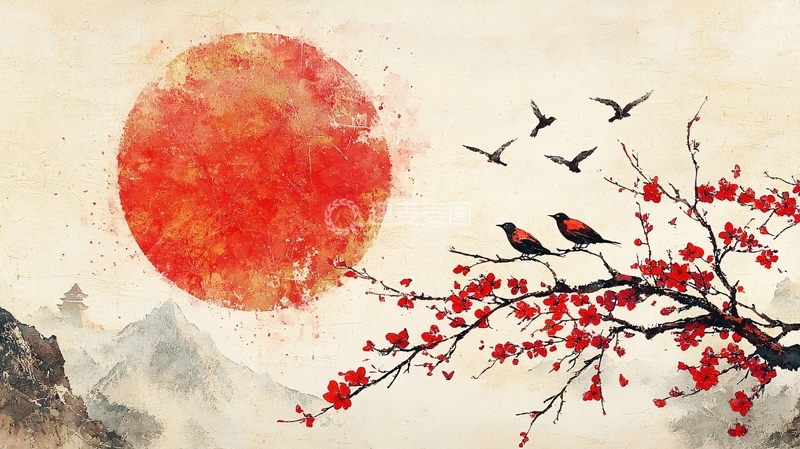 高清大图下载【趣麦麦图】水墨画