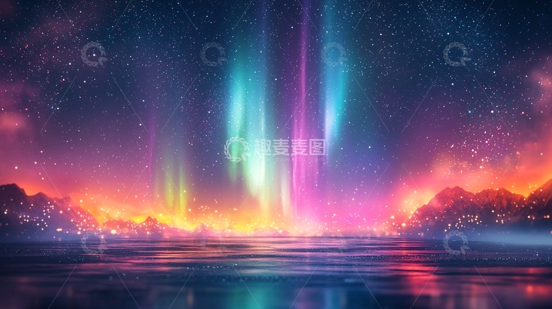 高清大图下载【趣麦麦图】极光