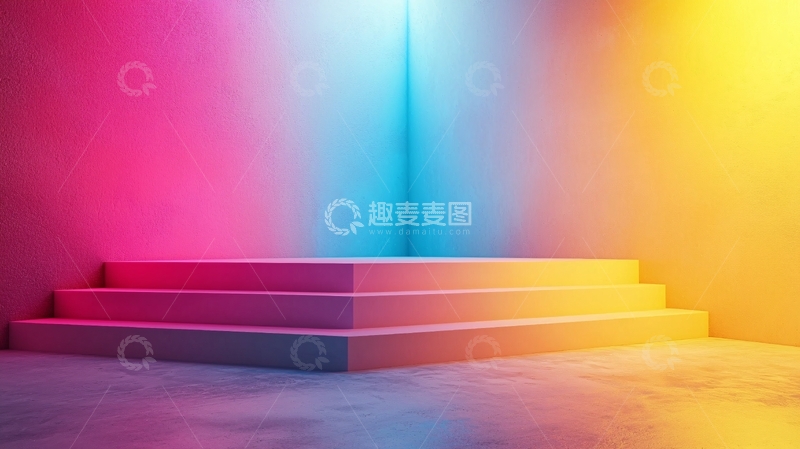 高清大图下载【趣麦麦图】霓虹灯背景