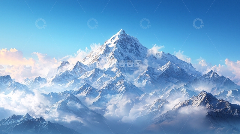 高清大图下载【趣麦麦图】雪山