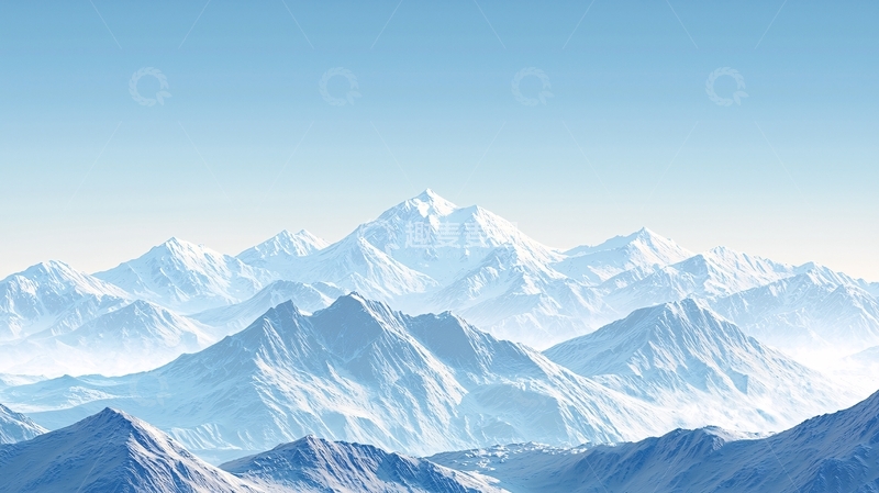 高清大图下载【趣麦麦图】雪山