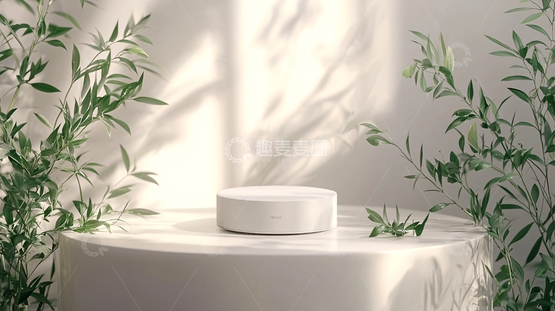 高清大图下载【趣麦麦图】极简风产品展示台