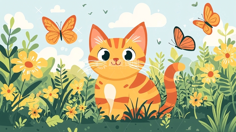 高清大图下载【趣麦麦图】小猫