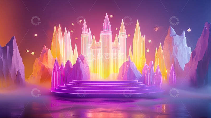 高清大图下载【趣麦麦图】梦幻城堡