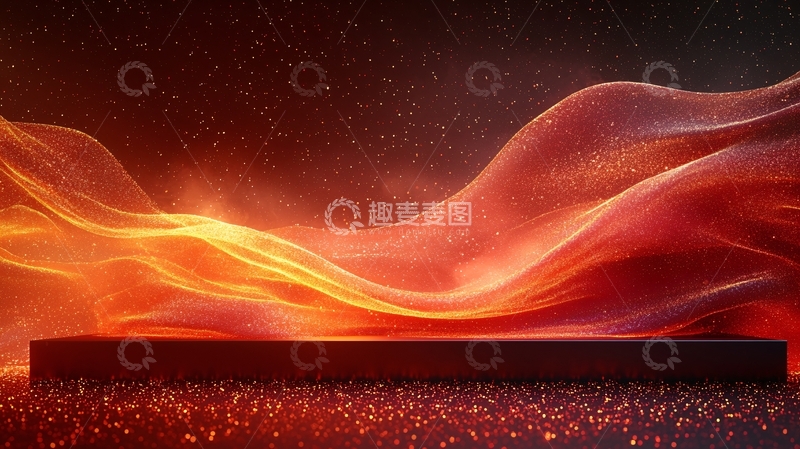 高清大图下载【趣麦麦图】火焰绸缎