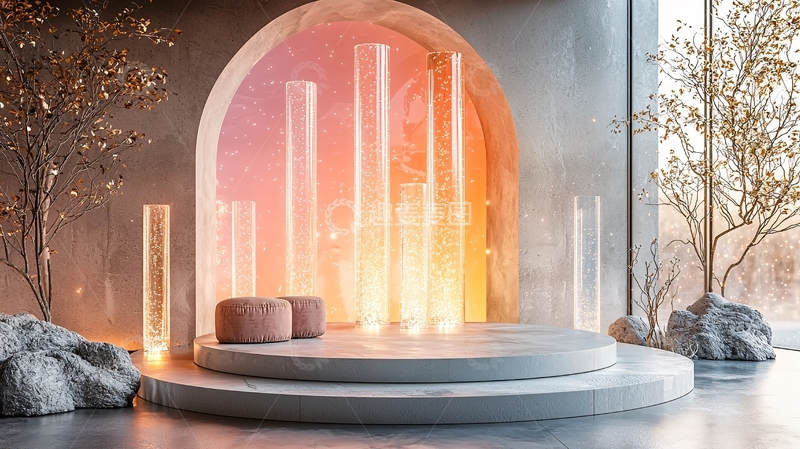 高清大图下载【趣麦麦图】现代简约抽象背景