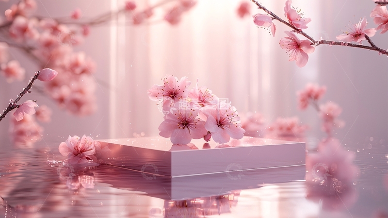 高清大图下载【趣麦麦图】粉色樱花