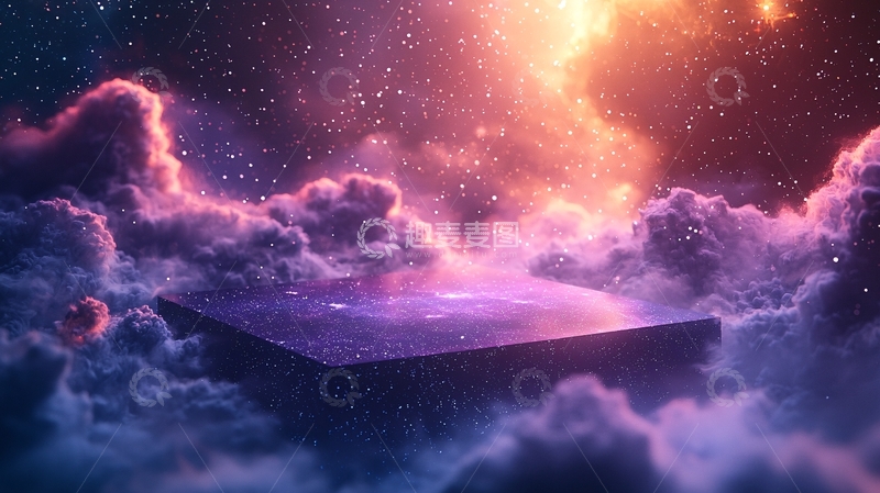 高清大图下载【趣麦麦图】宇宙方块