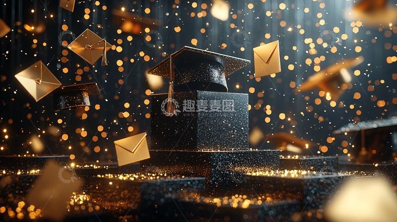 高清大图下载【趣麦麦图】毕业季