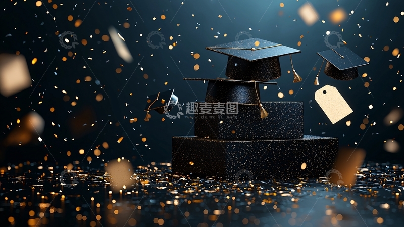 高清大图下载【趣麦麦图】毕业季