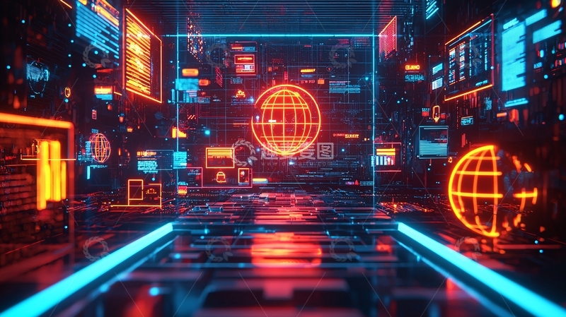 高清大图下载【趣麦麦图】未来科技感