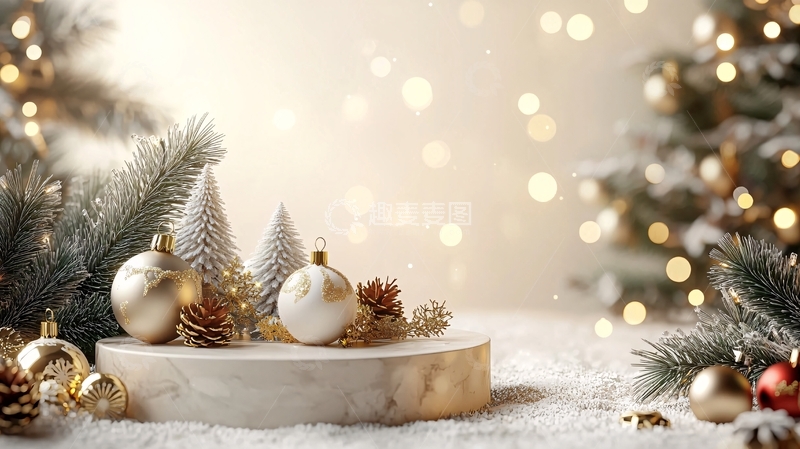 高清大图下载【趣麦麦图】圣诞节背景8