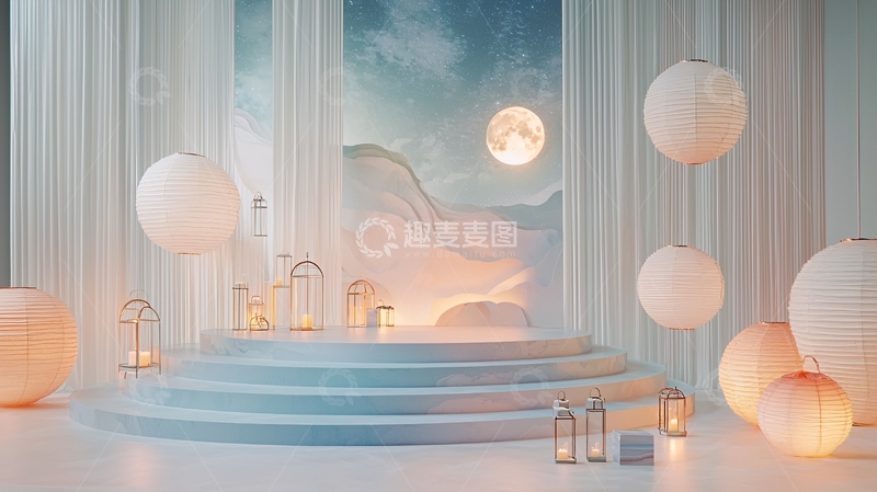 高清大图下载【趣麦麦图】月亮