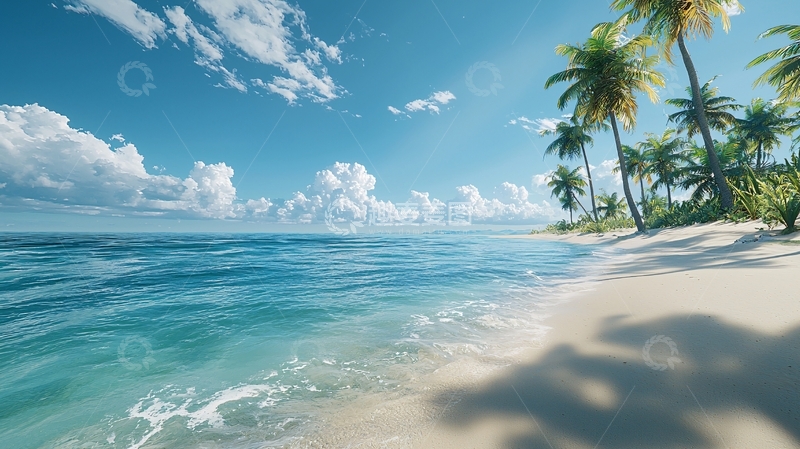 高清大图下载【趣麦麦图】热带海滩风光