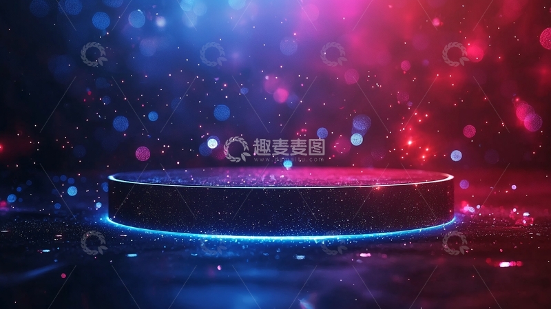 高清大图下载【趣麦麦图】炫酷舞台灯光背景