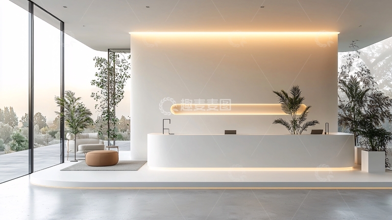 高清大图下载【趣麦麦图】现代简约风格前台设计