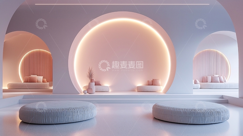 高清大图下载【趣麦麦图】极简风格室内设计