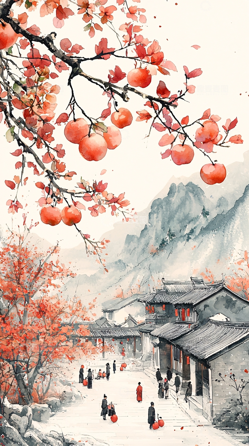 高清大图下载【趣麦麦图】水墨画