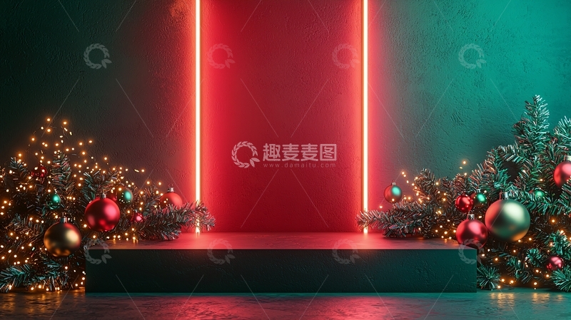 高清大图下载【趣麦麦图】圣诞节背景10