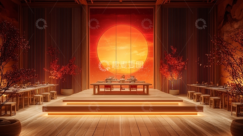 高清大图下载【趣麦麦图】中式场景2