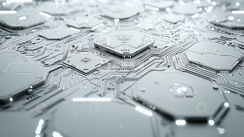 高清大图下载【趣麦麦图】抽象科技电路板