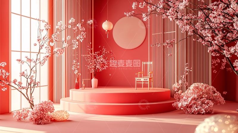 高清大图下载【趣麦麦图】中式背景