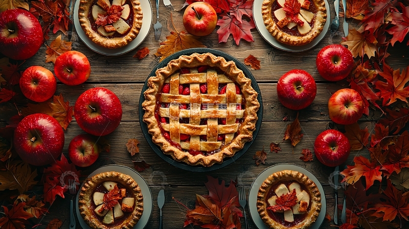 高清大图下载【趣麦麦图】苹果派