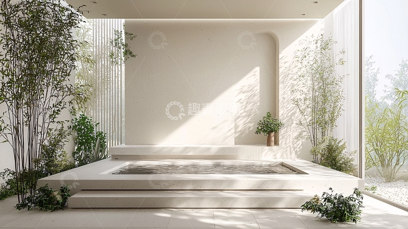 高清大图下载【趣麦麦图】极简风室内设计