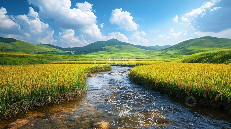 高清大图下载【趣麦麦图】田园风光344