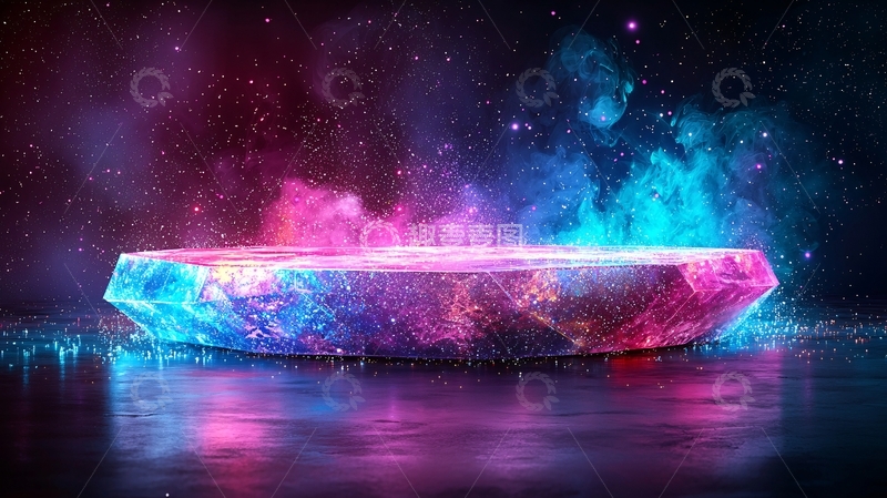 高清大图下载【趣麦麦图】宇宙晶体平台