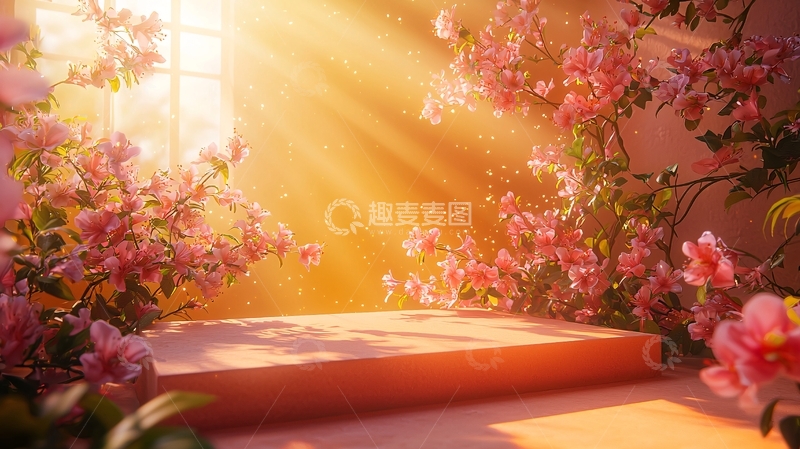 高清大图下载【趣麦麦图】粉色花朵