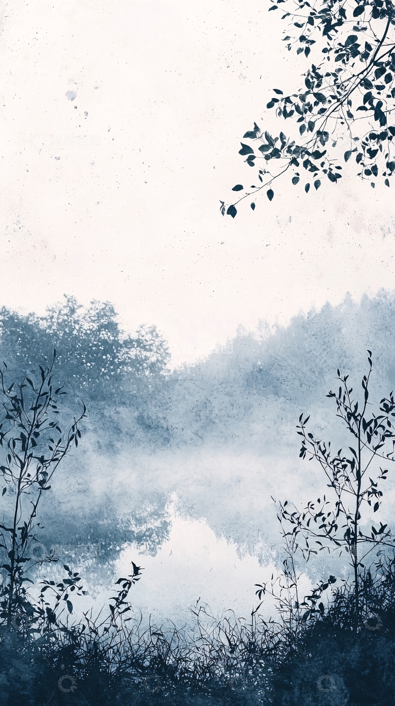 高清大图下载【趣麦麦图】水墨画