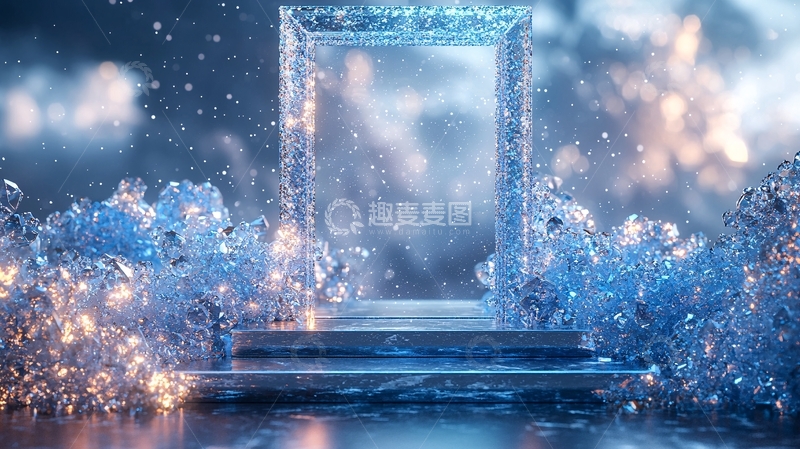 高清大图下载【趣麦麦图】冰晶门户