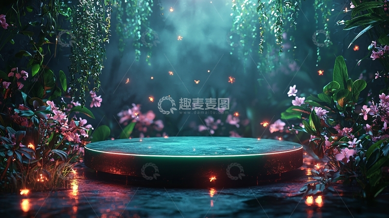 高清大图下载【趣麦麦图】梦幻森林场景3