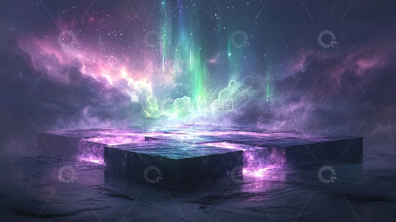 高清大图下载【趣麦麦图】极光
