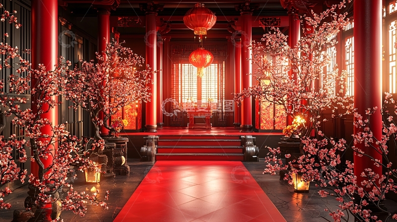 高清大图下载【趣麦麦图】中式宫殿