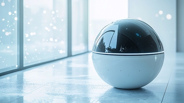 未来科技感球形装置