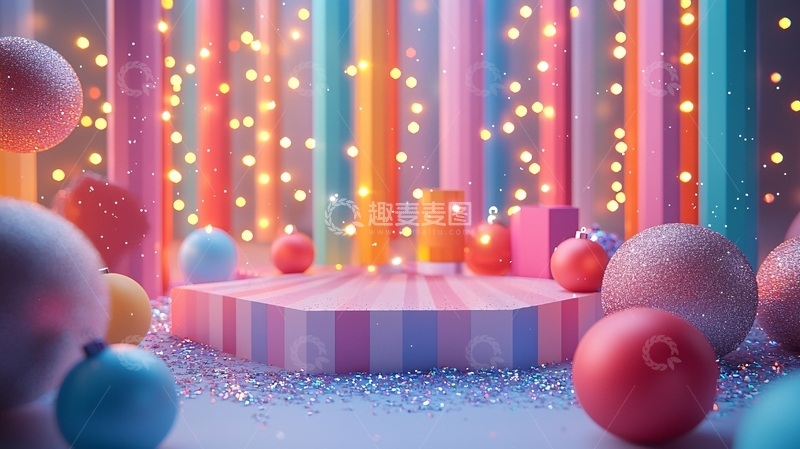 高清大图下载【趣麦麦图】梦幻色彩背景