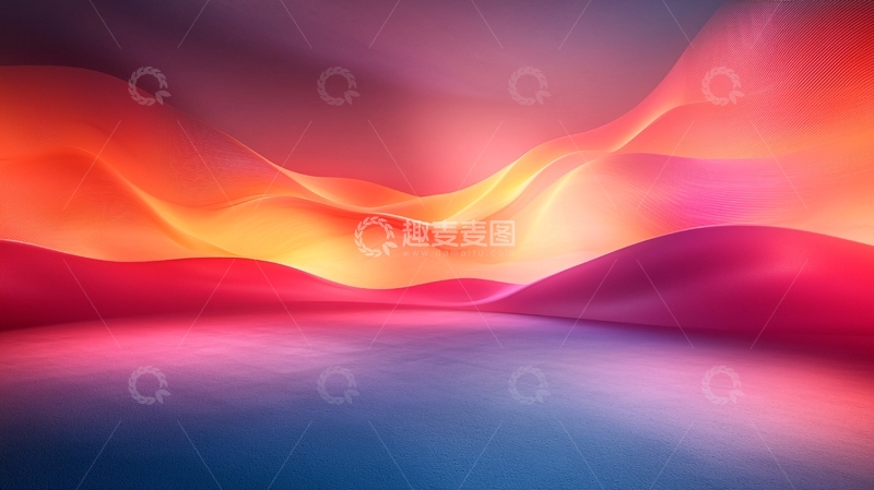 高清大图下载【趣麦麦图】梦幻般的光影山峦