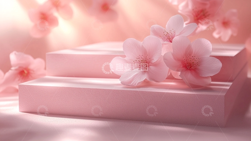 高清大图下载【趣麦麦图】粉色樱花