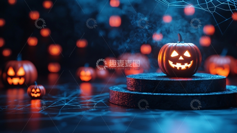 高清大图下载【趣麦麦图】万圣节南瓜灯40