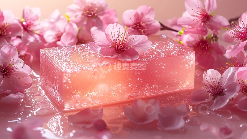 高清大图下载【趣麦麦图】樱花香皂