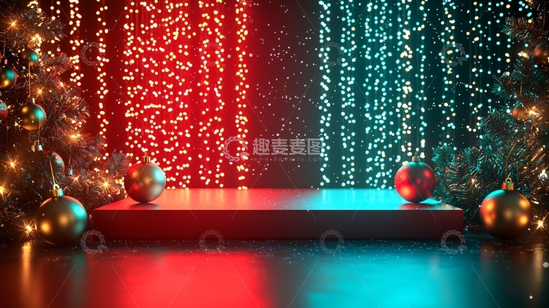 高清大图下载【趣麦麦图】圣诞节背景15