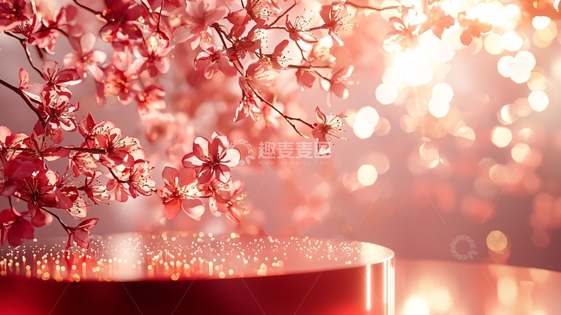 高清大图下载【趣麦麦图】粉色樱花