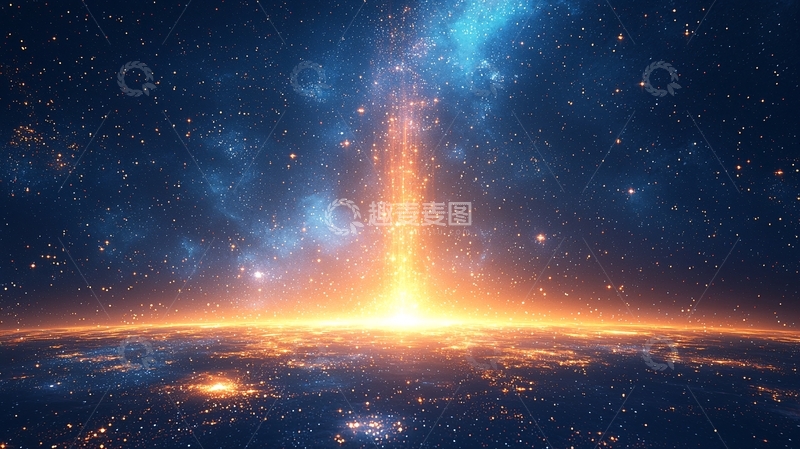 高清大图下载【趣麦麦图】宇宙能量爆发