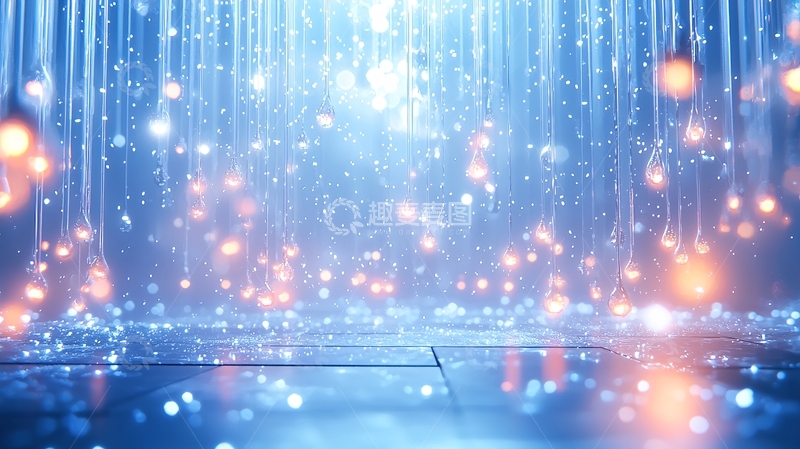 高清大图下载【趣麦麦图】蓝色梦幻背景